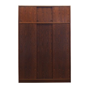 Oak wardrobe, Danish design, 1970s, manufactured by Tage Mogensen