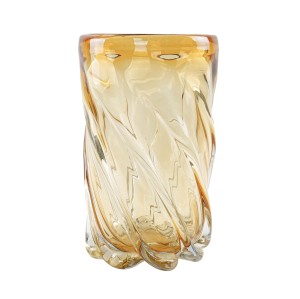 Art glass vase, Italian design, 1960s, production: Italy