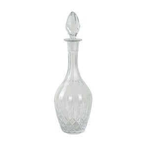 Crystal carafe, Italian design, 1970s, production: Italy