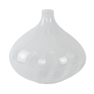 Glass vase, Italian design, 1960s, made in Italy