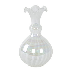 Glass vase, Italian design, 1960s, made in Italy