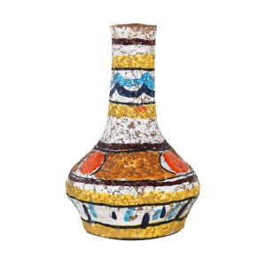 Ceramic vase, Italian design, 1950s, manufactured in Italy