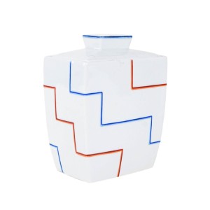 Ceramic vase, modernist design, 1970s, made in Italy