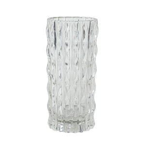 Crystal vase, Italian design, 1960s, manufactured in Italy