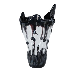 Murano glass vase, Italian design, 1960s, manufactured in Italy