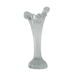 Glass vase, Danish design, 1970s, production: Denmark