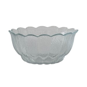 Glass bowl, Danish design, 1970s, manufacturer: Holmegaard