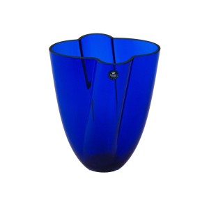 Cobalt vase, Danish design, 1980s, manufacturer: Royal Copenhagen