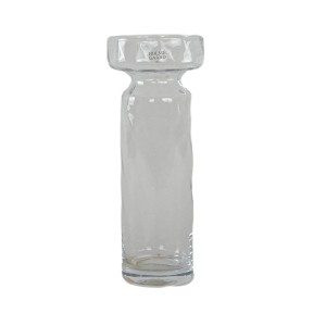 Glass vase, Danish design, 1970s, manufacturer: Holmegaard