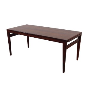 Rosewood coffee table, Danish design, 1970s, designer: Illum Wikkelsø, manufacturer: Koefoeds Møbelfabrik