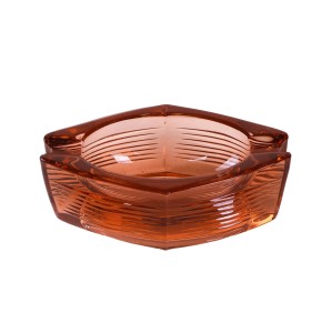 Glass ashtray, Italian design, 1960s, made in Italy
