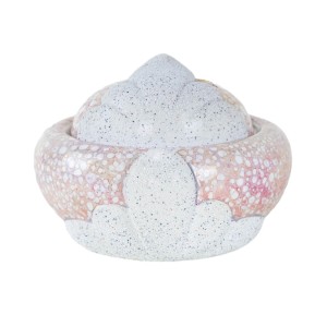 Ceramic sugar bowl, Italian design, 1970s, made in Italy