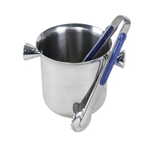 Ice bucket, Italian design, 1970s, made in Italy