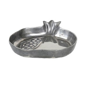 Metal platter, Italian design, 1960s, manufactured by Silea