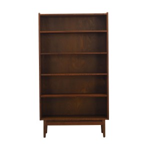 Walnut bookcase, Danish design, 1970s, designer: Johannes Sorth