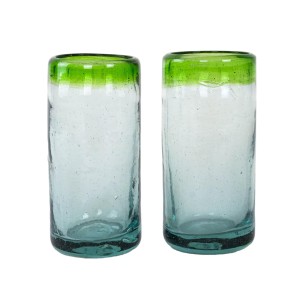 Set of two glasses, Danish design, 1970s, made in Denmark