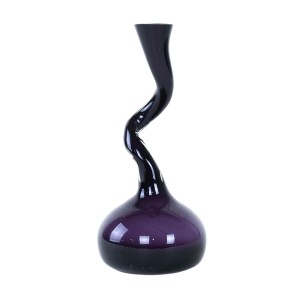 Purple vase, Danish design, 1990s, made in Denmark