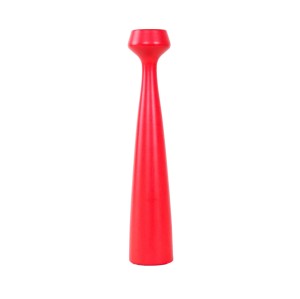 Red candlestick, Danish design, 1990s, designer: Anders Norgaard