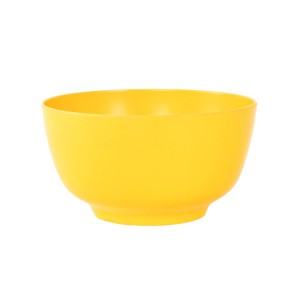 Yellow bowl, Danish design, 1960s, manufacturer: Rosti