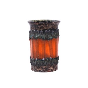 Ceramic vase, German design, 1960s, made in Germany