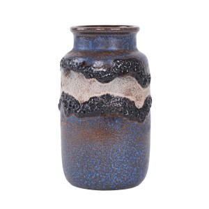 Ceramic vase, German design, 1960s, made in West Germany