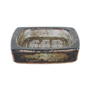 Ceramic bowl BACA, Danish design, 1960s, manufactured by Royal Copenhagen, designed by Nils Thorsson