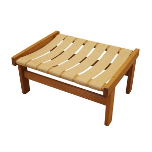 Oak footstool, Danish design, 1960s, made in Denmark