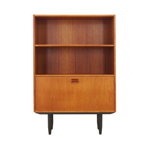 Teak bookcase, Danish design, 1970s, made in Denmark