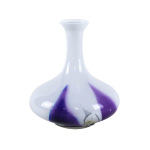 Glass vase, International Collection, 1970s, manufactured by Zieher