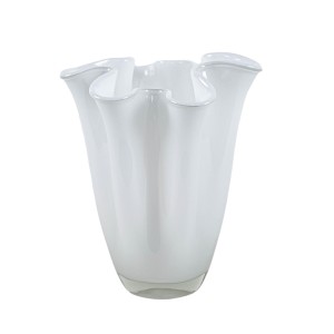 Glass vase, Danish design, 1970s, made in Denmark