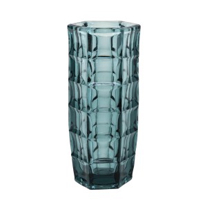 Glass vase, Polish design, 1971, designer: Bogdan Kupczyk