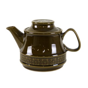 Ceramic teapot, Polish design, 1980s, made in Poland