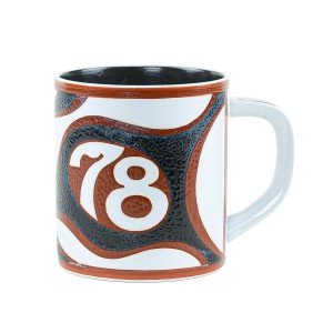 Ceramic mug, Danish design, 1978, designer: Bo Kristiansen, manufacturer: Royal Copenhagen