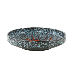 Ceramic plate, German design, 1960s, made in West Germany