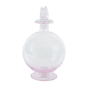 Glass carafe, Italian design, 1970s, manufactured in Italy