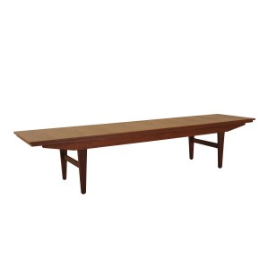 Teak lowboard, Danish design, 1970s, made in Denmark