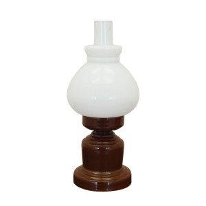 Ceramic lamp, Polish design, 1977, manufactured by DZPE POLAM Mysłakowice