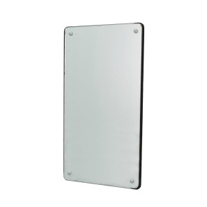 Mirror in a wooden frame, Danish design, 1970s, made in Denmark