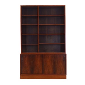 Rosewood bookcase, Danish design, 1970s, manufactured by Hundevad