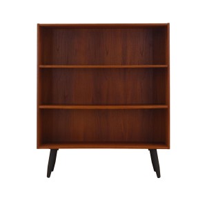 Teak bookcase, Danish design, 1970s, manufactured by Clausen & Søn