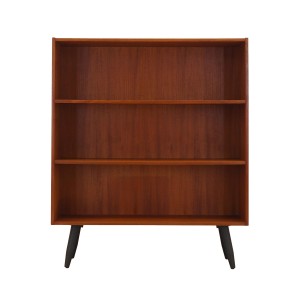 Teak bookcase, Danish design, 1970s, manufactured by Clausen & Søn