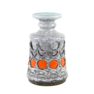 Ceramic vase, German design, 1960s, manufactured by Strehla