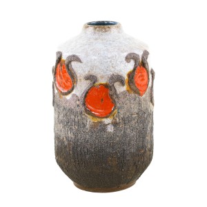 Ceramic vase, German design, 1960s, manufactured by Strehla