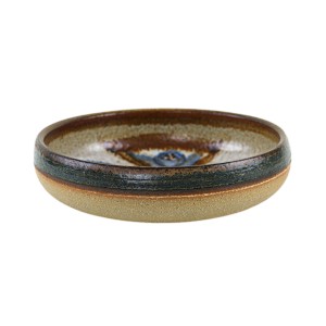 Ceramic bowl, Danish design, 1960s, manufactured by Søholm
