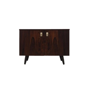 Danish Rosewood Veneered Cabinet with Adjustable Shelv, 1970s