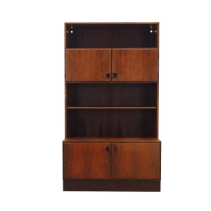 Rosewood Bookcase by Svend Langkilde, Danish Furniture Makers Control Certified, 1960s