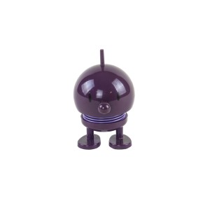 Hoptimist spring figurine in purple, Danish design from the 1970s
