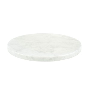 Marble platter with modernist Bauhaus-inspired form, Europe, 1970s