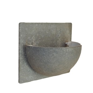 Wall lamp by Alfred Homann for Louis Poulsen, grey metal, Denmark, 1970s