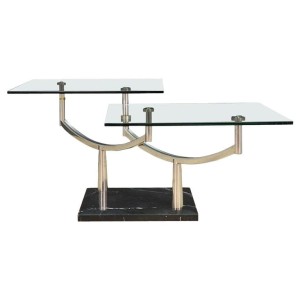 Metal coffee table, Danish design, 1990s, production: Denmark